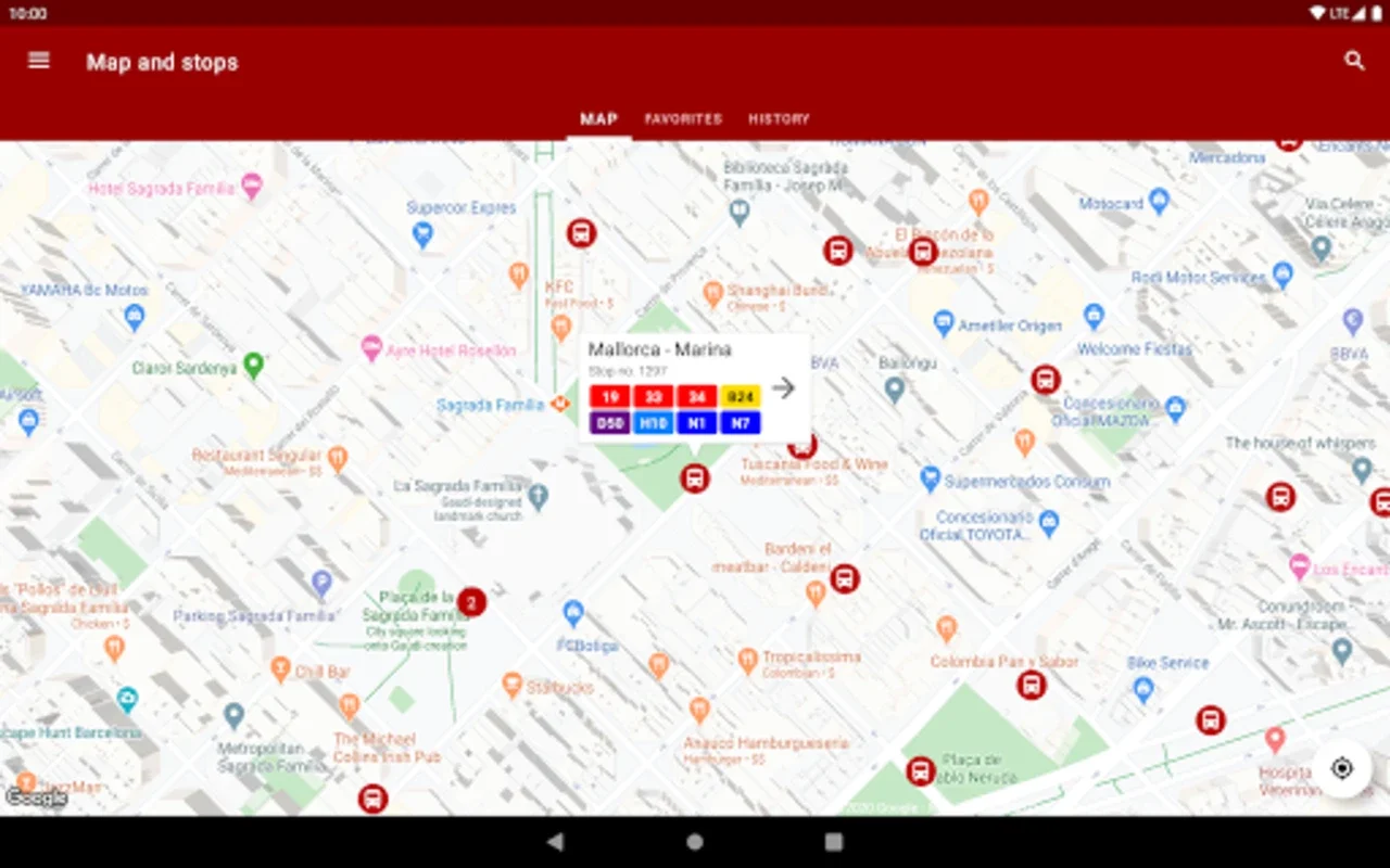 Next bus Barcelona for Android - Efficient Transit Information