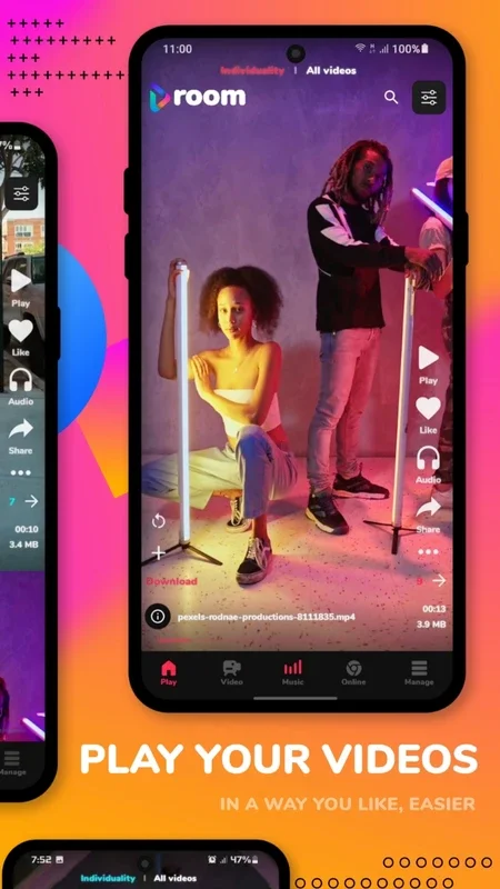 Room: Video & Music Player for Android - Great Media Experience