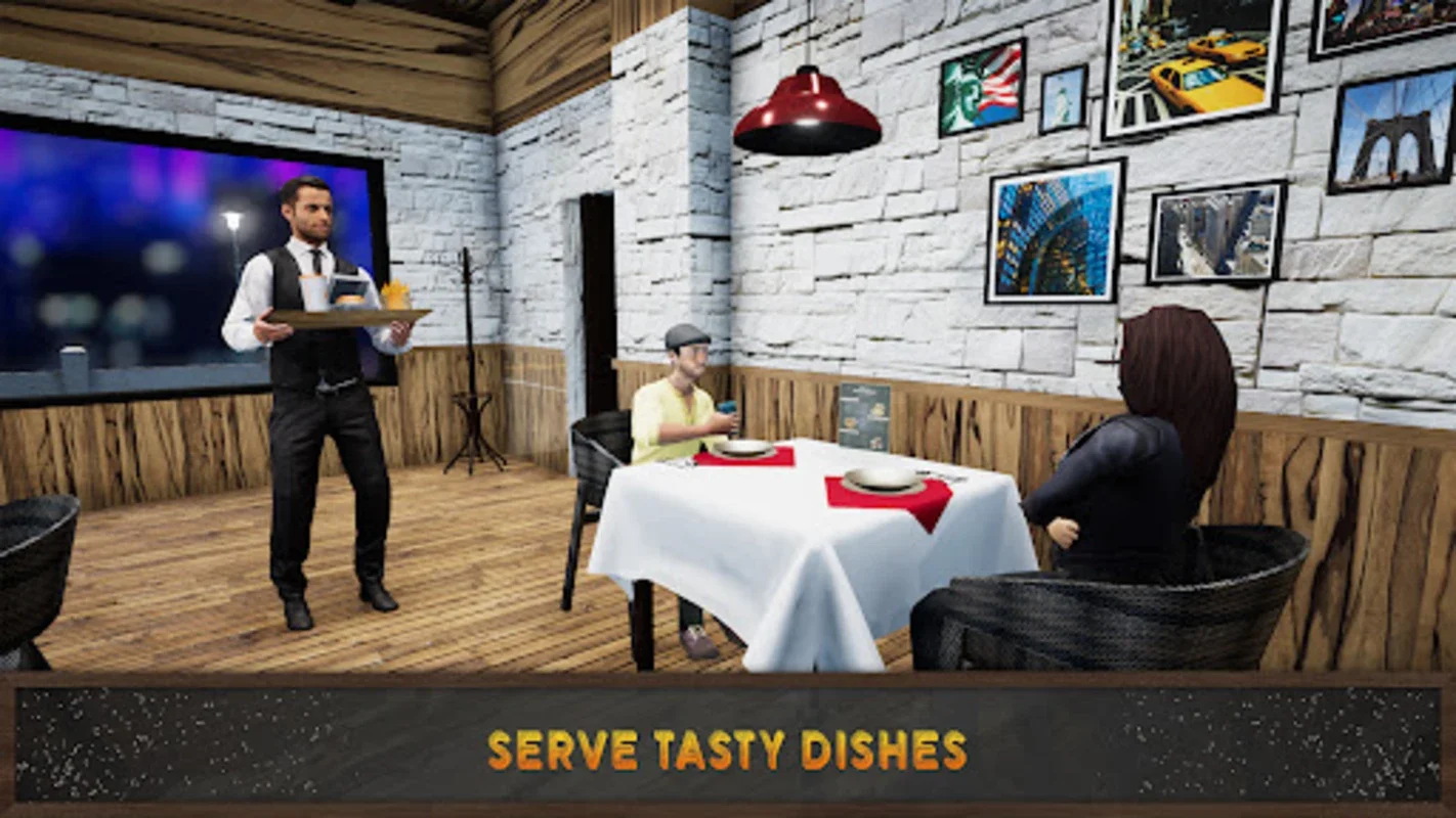 Cafe Restaurant Sim Food Games for Android - Build Your Burger Empire