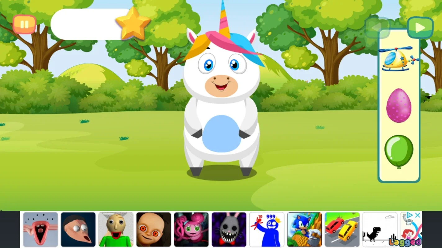 Unicorn Baby Pet Vet Care for Android - Fun Unicorn Care