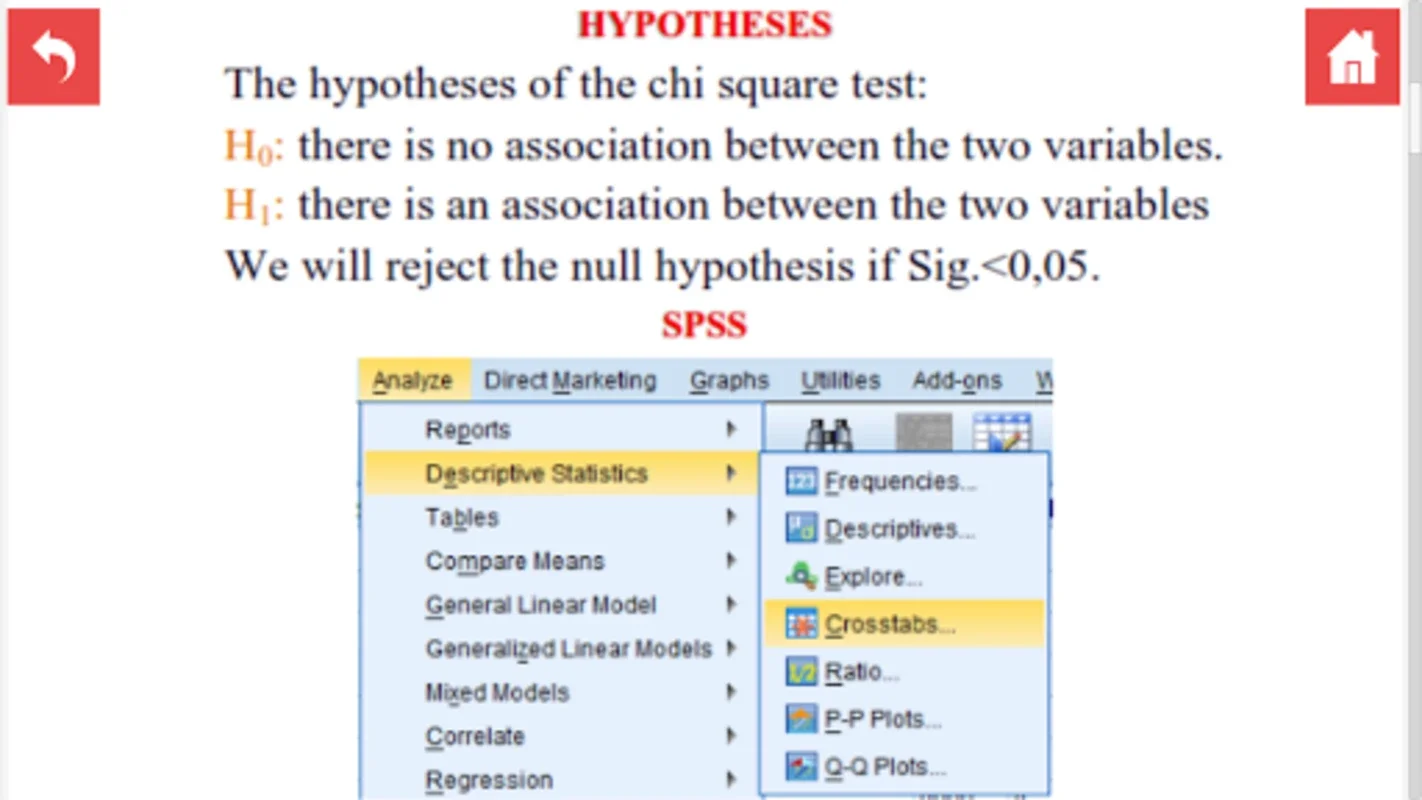 SPSS Test Selector for Android: Streamlined Statistical Analysis