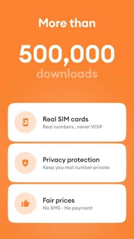 Temp Number for Android - Secure SMS Verification App