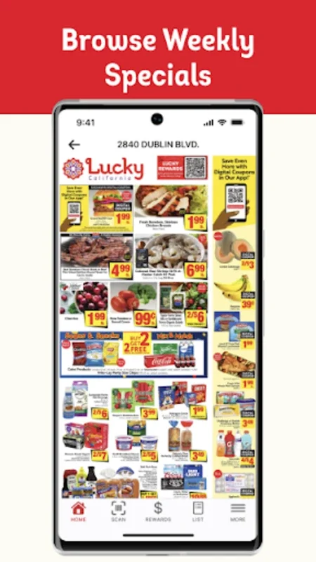 lucky for Android - Elevate Your Grocery Shopping