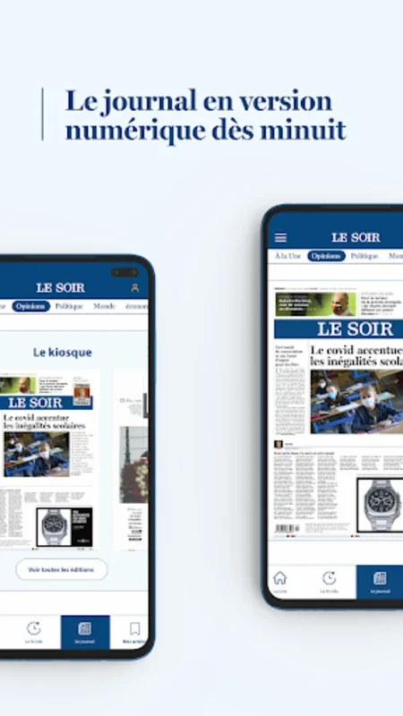 Le Soir for Android - Stay Informed with Real-time News