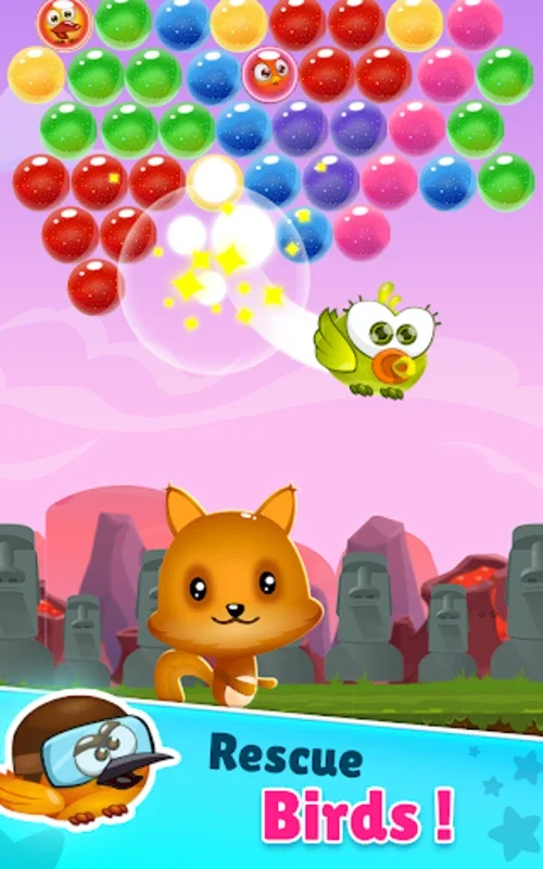 Bird Pop: Bubble Shooter Games for Android - Thrilling Puzzle Fun