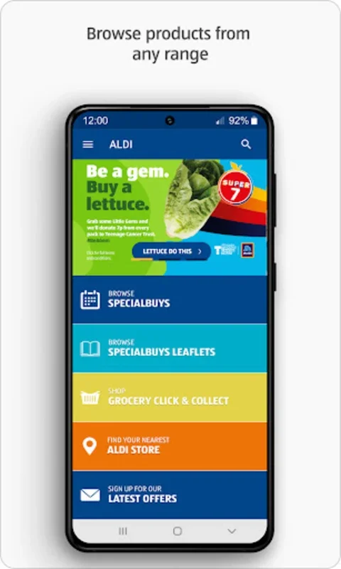 ALDI UK for Android - Enhance Your Shopping