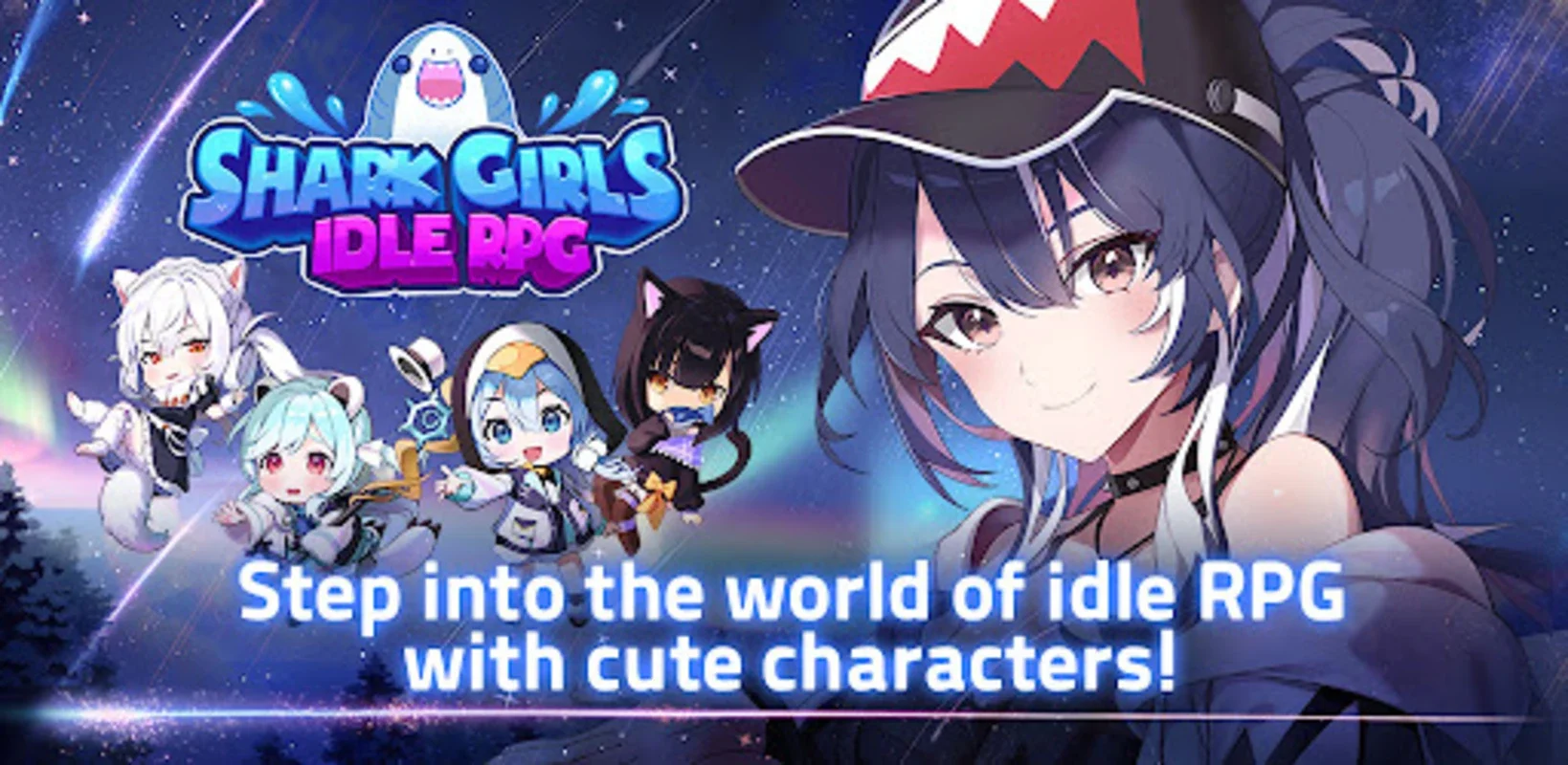 SHARK GIRLS : IDLE RPG for Android - Engaging Adventure