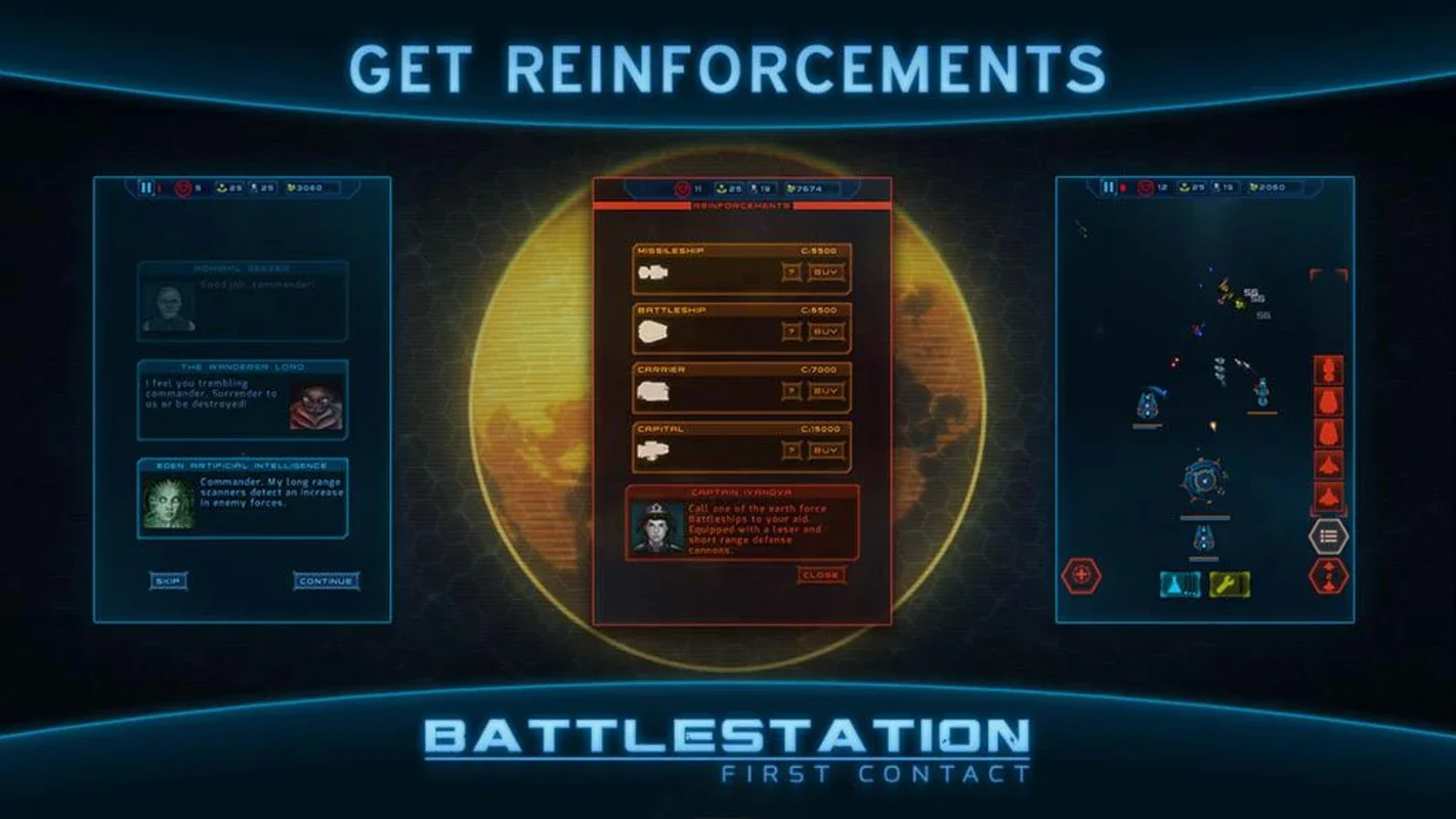 Battlestation - First Contact for Android: Engaging Space Strategy