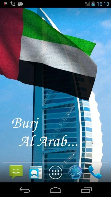 UAE Flag for Android: Interactive & Customizable