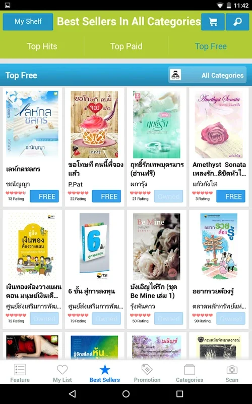 Meb for Android: A Rich Source of Thai Literature