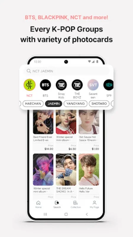 Pocamarket for Android - A Haven for K - POP Photocard Collectors