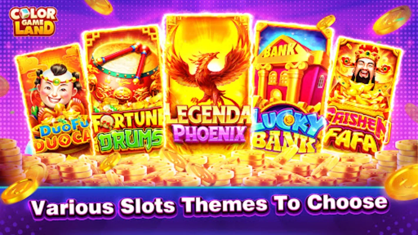 Color Game Land - Tongits, Slots for Android: Big Wins in Pinoy Carnival Games