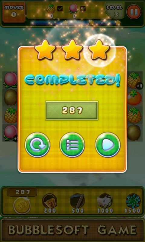 Fruit Mania for Android - Engaging Match-3 Fun