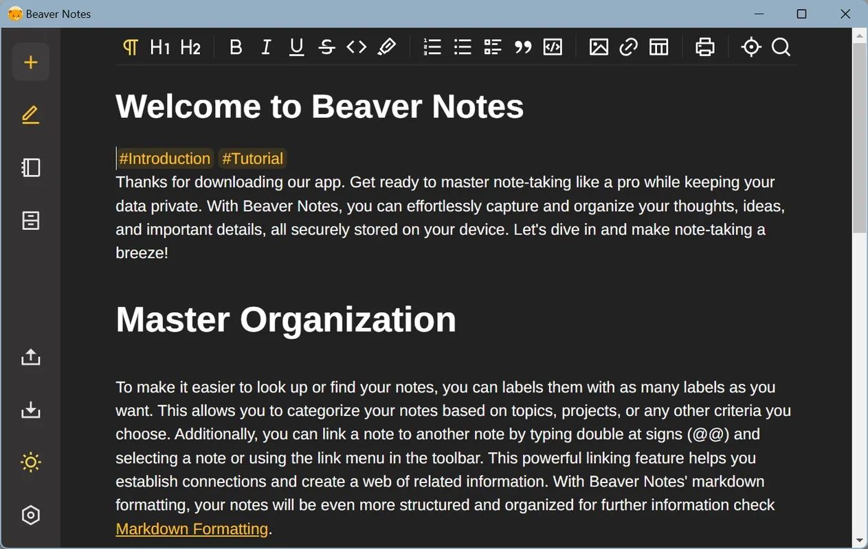 Beaver Notes for Windows: Efficient Note-Taking