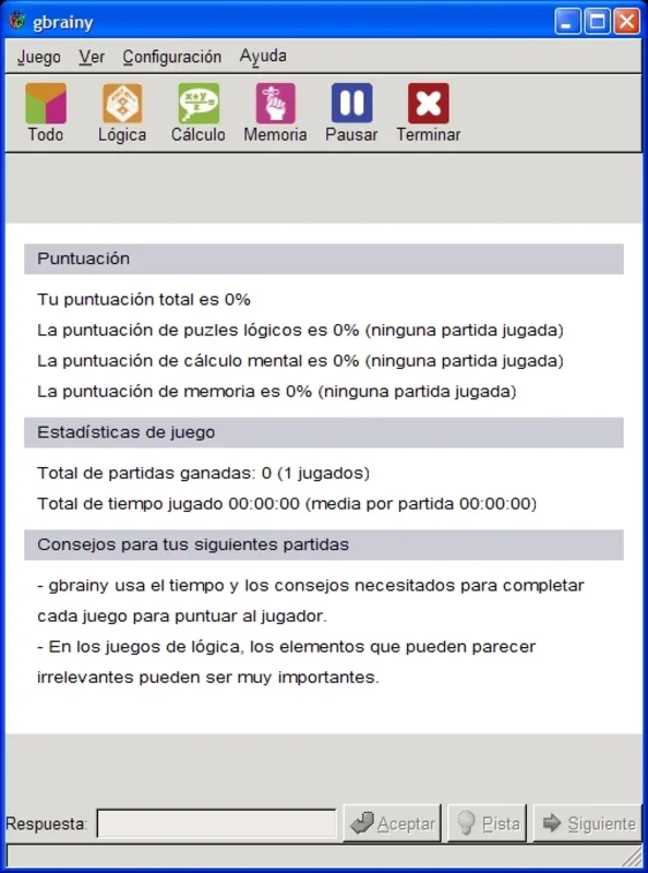 gBrainy for Windows - Boost Your Brain Skills