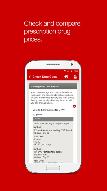 CVS/caremark for Android: Simplify Prescription Management