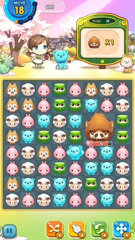 Everytown Sweet for Android - Charming Puzzle Game