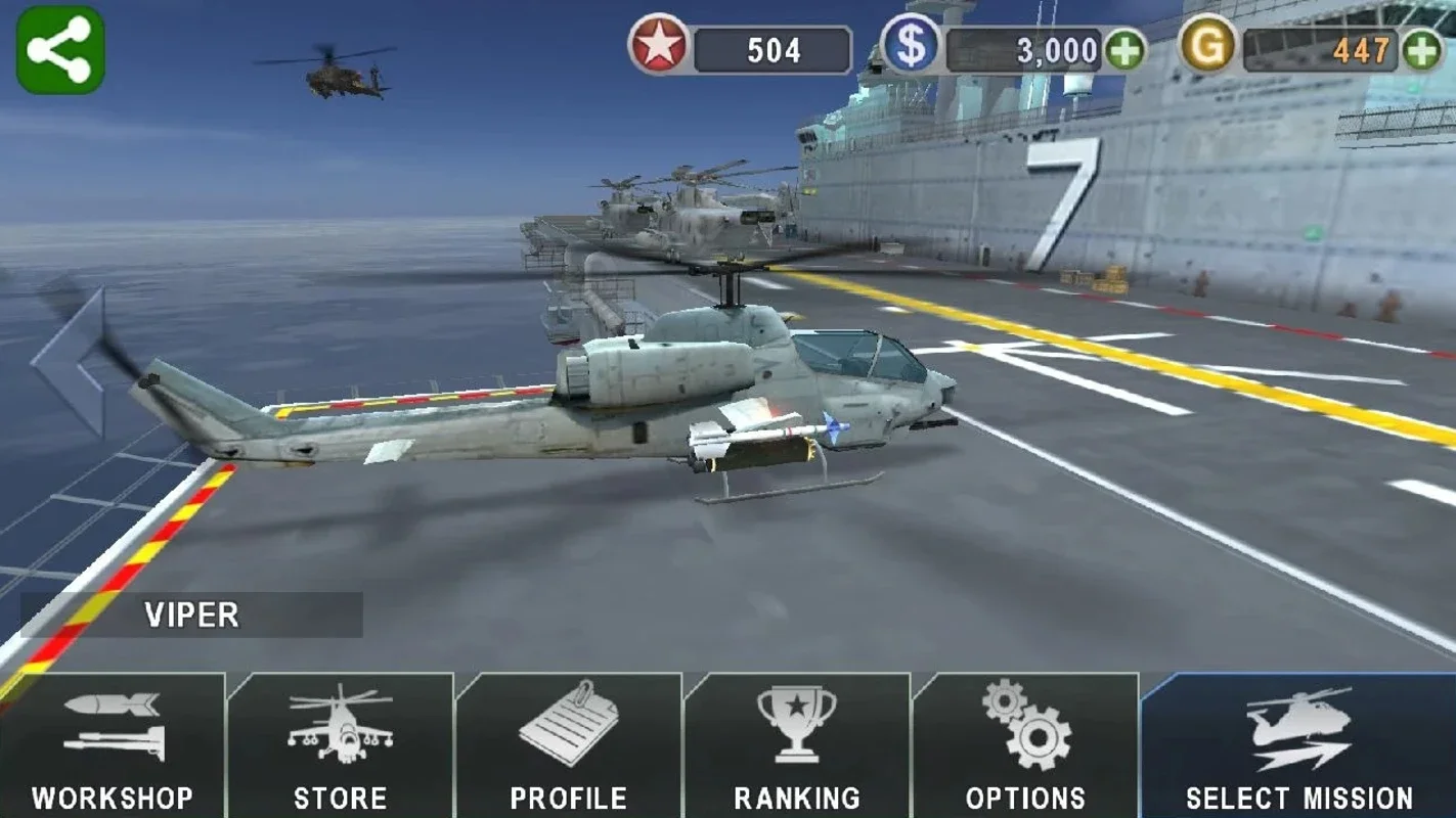 Gunship Battle: Helicopter 3D for Android - Soar Through the Skies