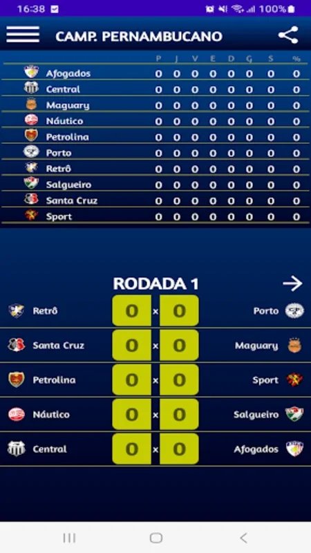 Simulate Brazilian Football Championships with Simule Estaduais for Android