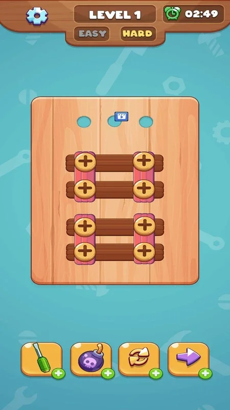 Wood Screw Puzzle for Android: Train Your Brain