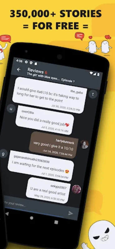 Mistory: Text Chat Story Maker for Android - Engaging Adventures