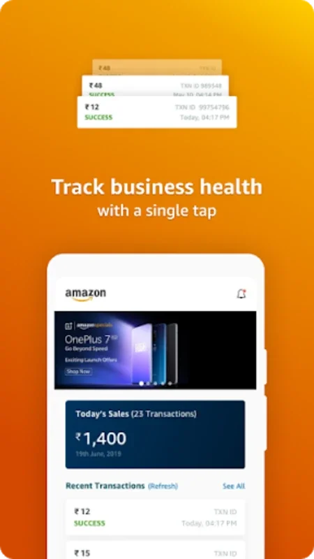 Amazon Pay for Business on Android - Streamlined Payments