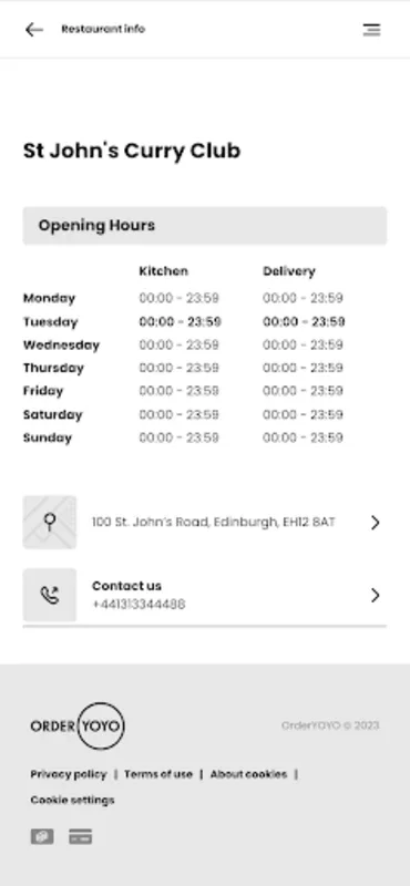 St John for Android - Secure Local Dish Ordering & Exclusive Offers