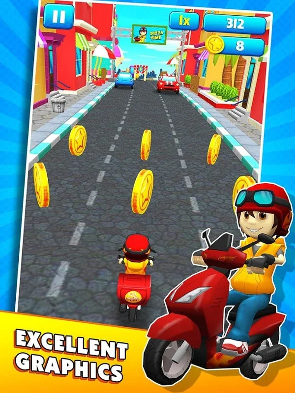 Crazy Scooters for Android - Thrilling Racing Experience