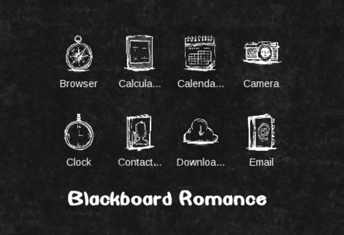 Blackboard Theme for Android - Enhance Your Device