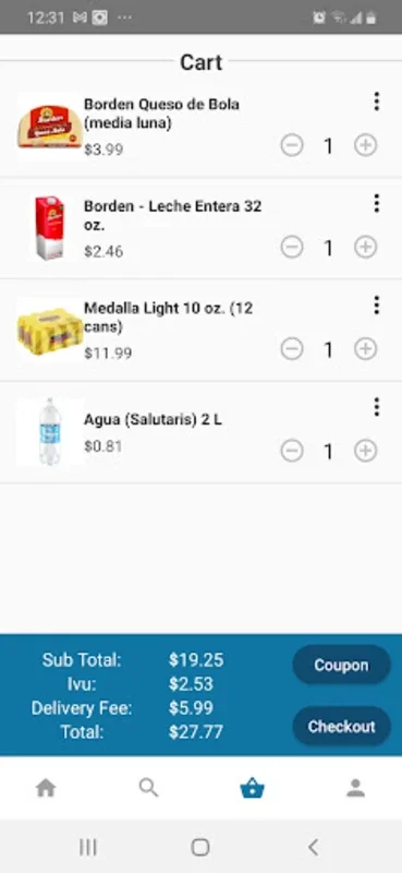 RonPon for Android - Get Essentials Delivered in Under 60 Minutes