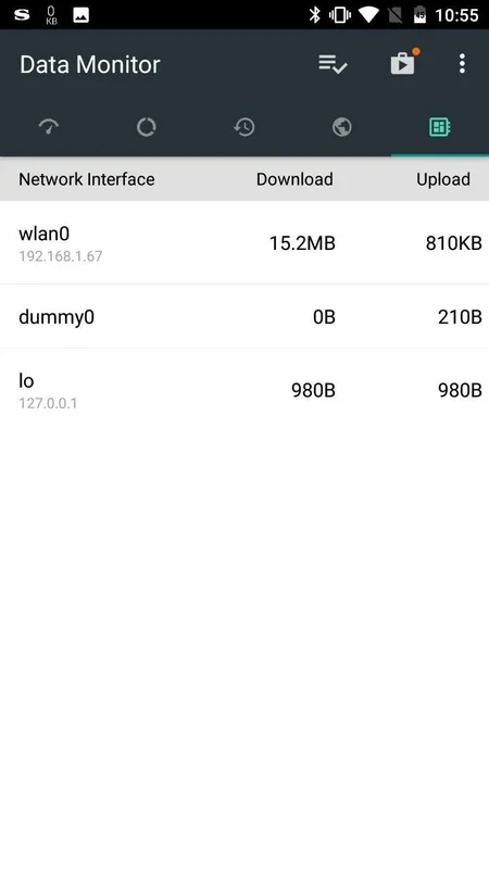 Data Monitor: Simple Net-Meter for Android - Track Your Data Usage