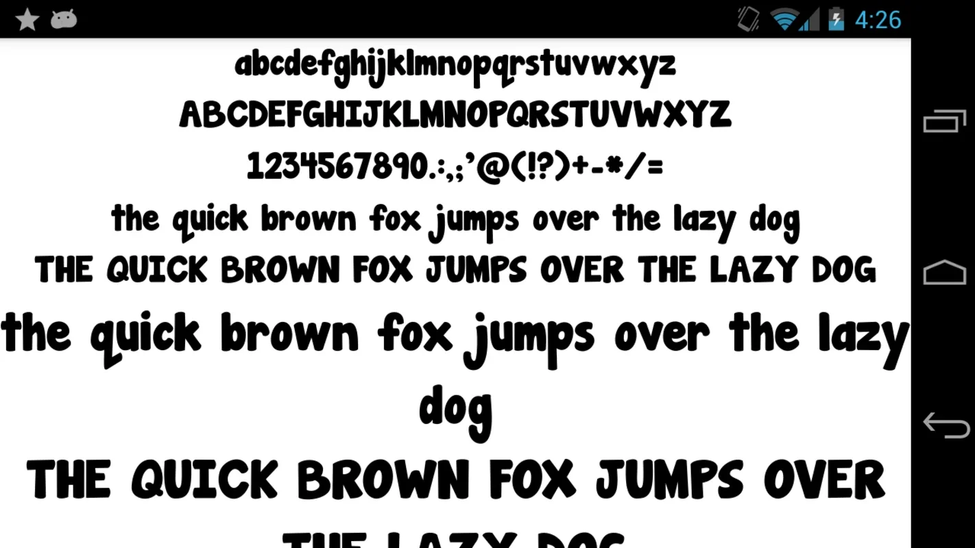 Free Fonts 50 Pack 24 for Android - Customize Messages with Unique Fonts