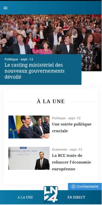 LN24 for Android: Stay Informed with Belgian News