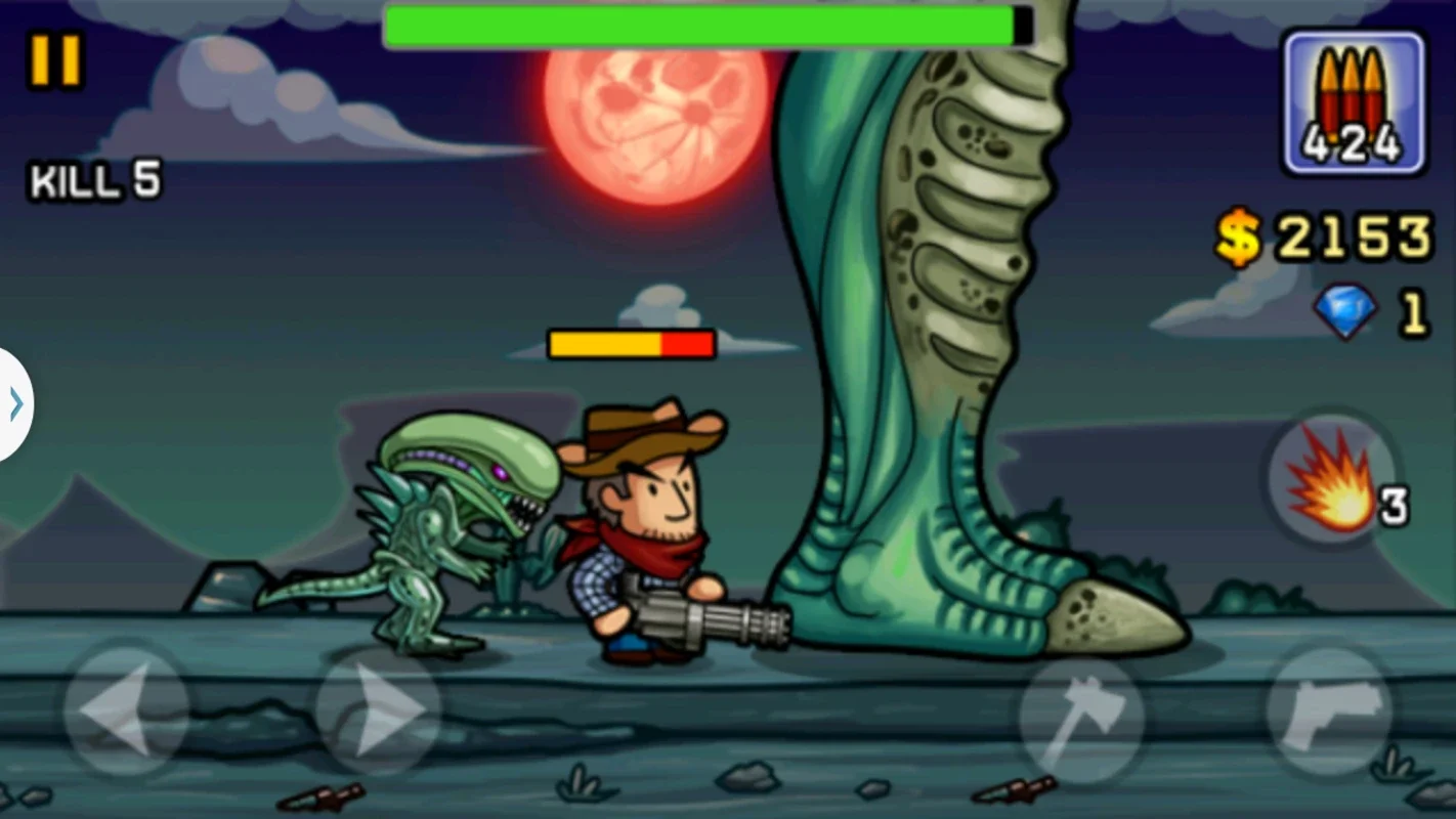 Aliens Invasion for Android - Thrilling Shooting Game