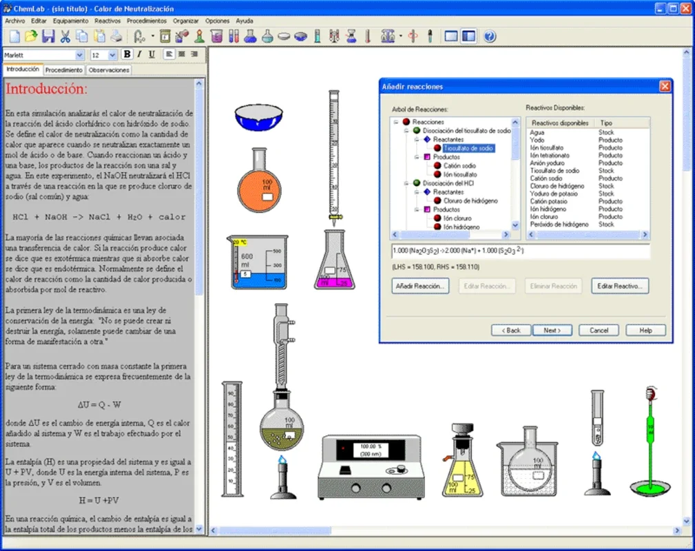 Model ChemLab for Windows - Enrich Your Chemical Learning