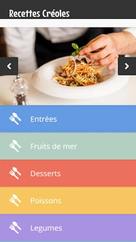 Recettes Créoles for Android: Diverse Creole Recipes