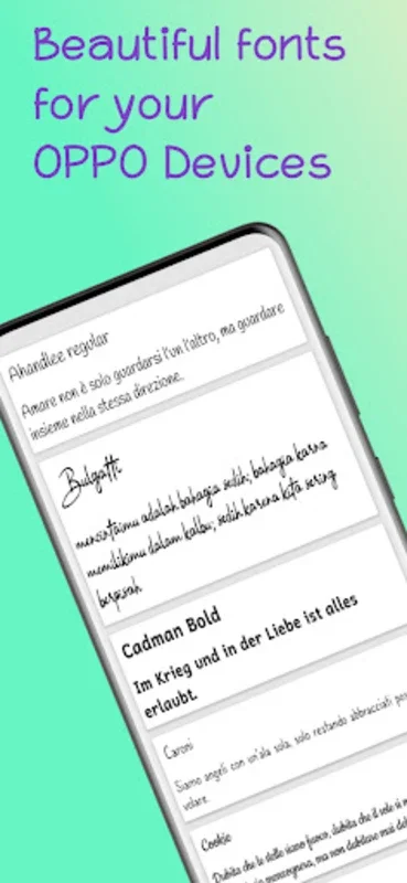 Fonts for OPPO- Stylish on Android - No Downloading Needed