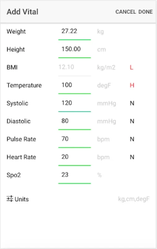 DocEngage Patient Chart for Android - Efficient Healthcare Management