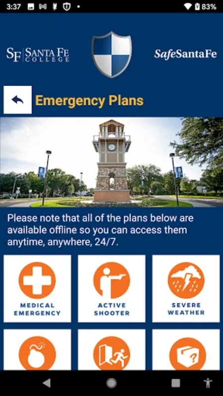 Safe Santa Fe for Android - Enhancing Campus Safety