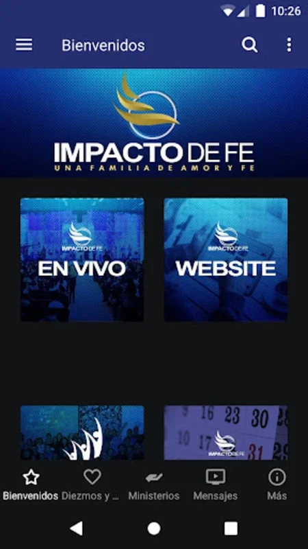 Impacto de Fe for Android - Enhance Your Spiritual Journey