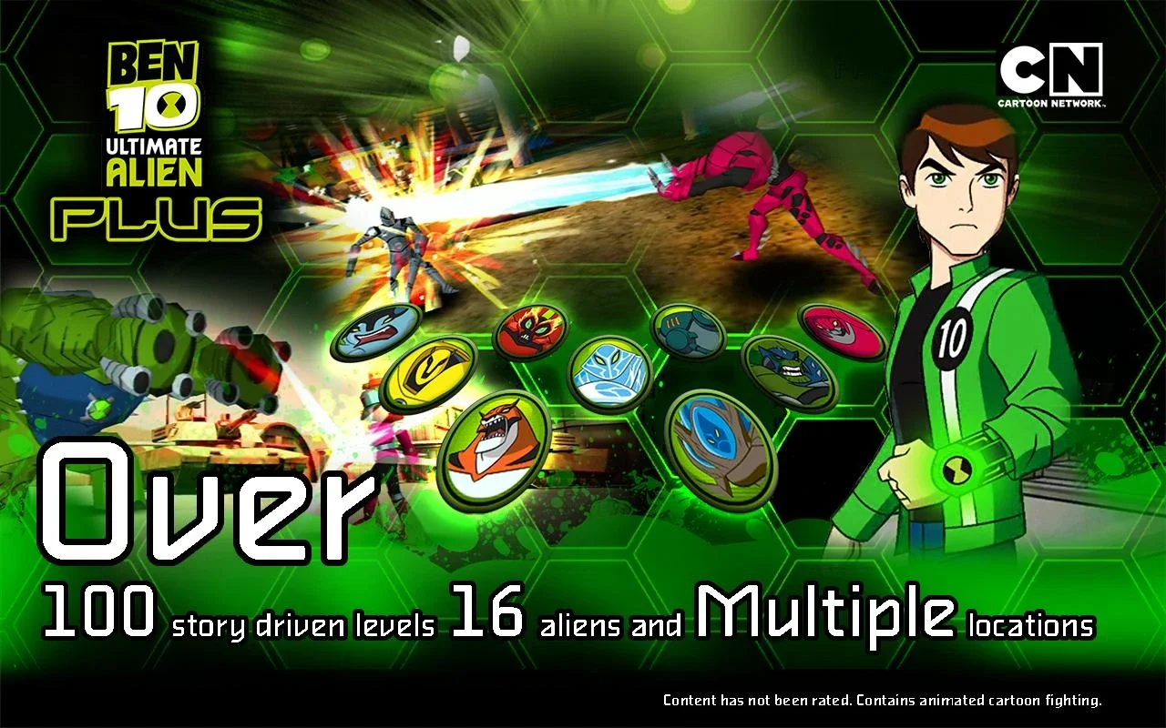 Ben 10 Xenodrome Plus for Android - Engaging Turn-Based Battles