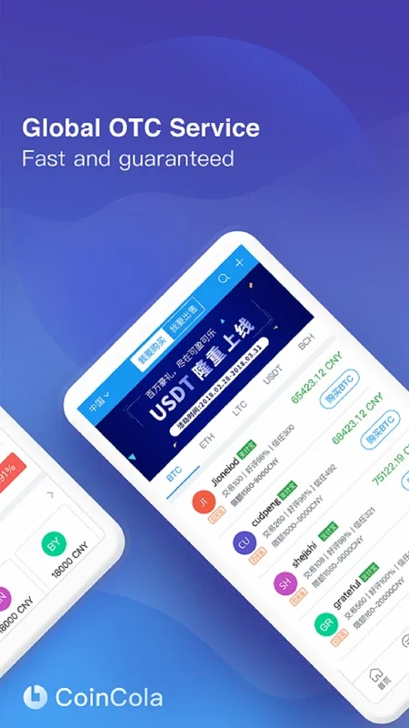 CoinCola for Android - Seamless Crypto Trading