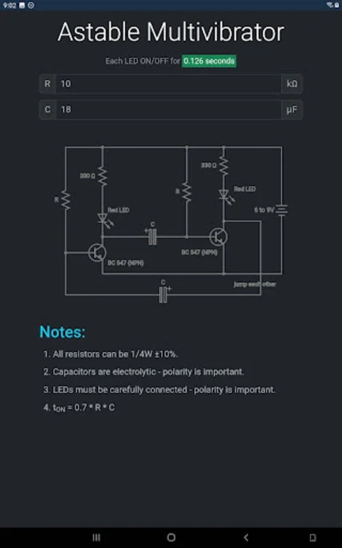 Electrator for Android - Boost Your Electronics Projects