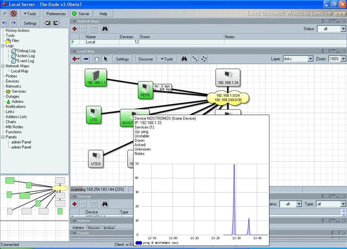 The Dude for Windows - Efficient Network Management