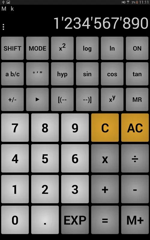 andanCalc PRO for Android - Advanced Calculator App