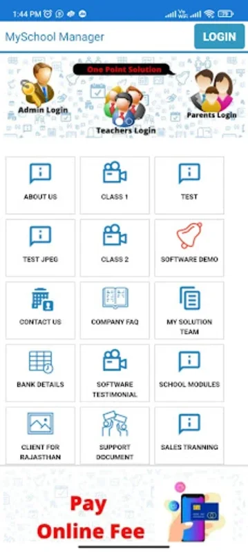 Rajshree School for Android - Efficient School Management