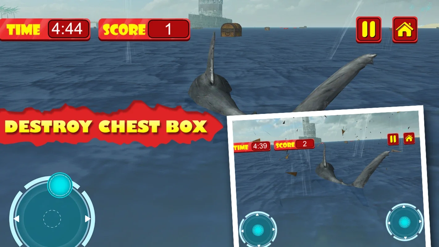 Hungry Shark Attack Sim 3D for Android - Thrilling Adventures