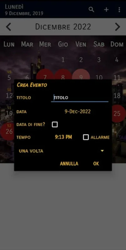 Calendario Italiano for Android - Personalized Italian Calendar