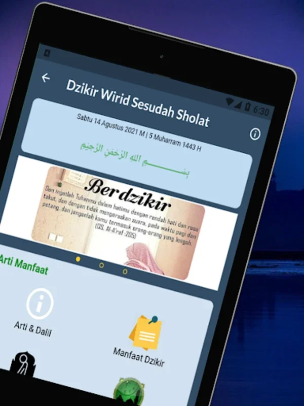 Dzikir Wirid Sesudah Sholat for Android - Enhance Spiritual Practice