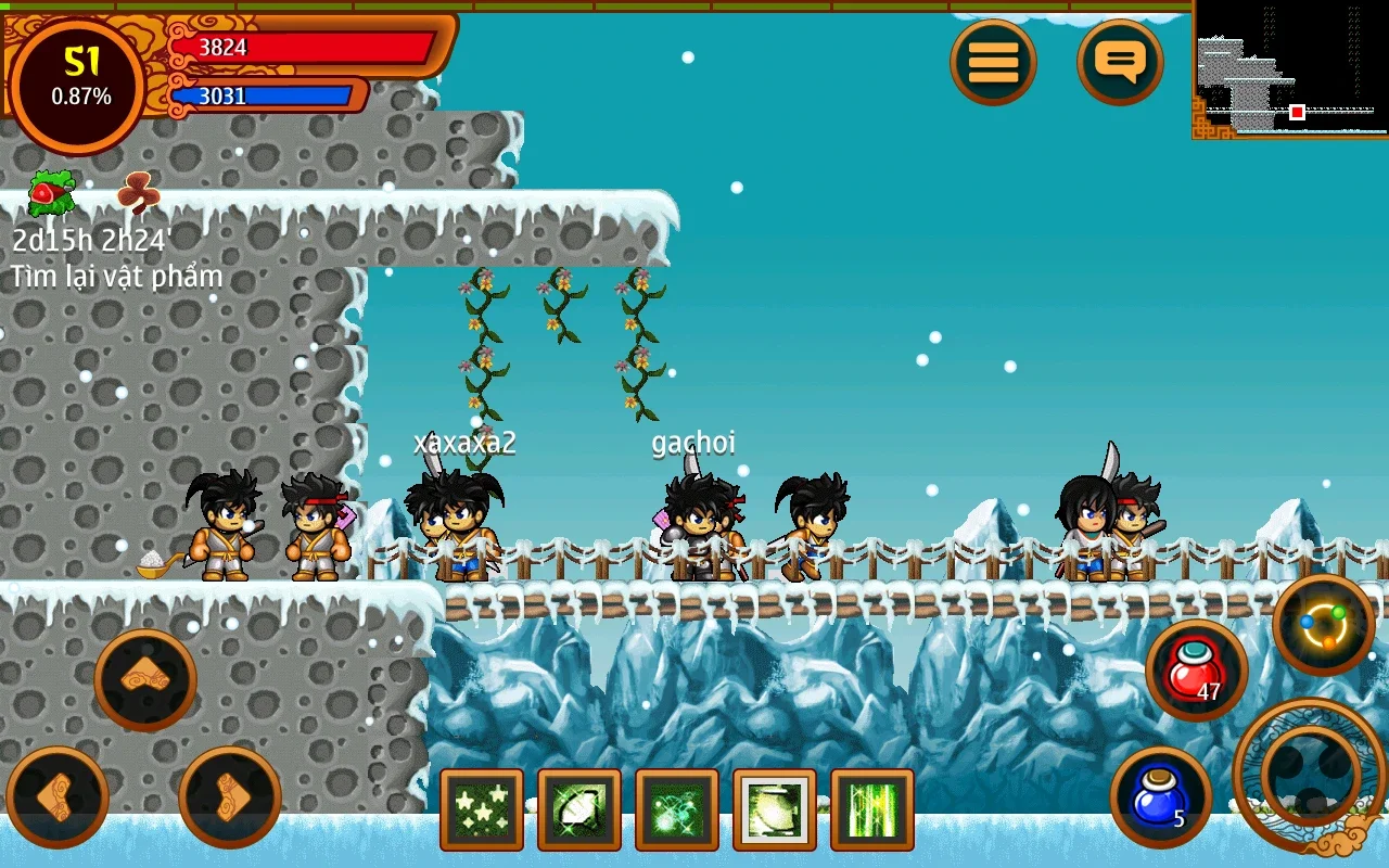 Ninja School Online for Android - Engaging Ninja Battles